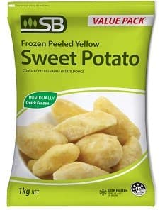 9973 FROZEN SWEET POTATO YELLOW 1KG