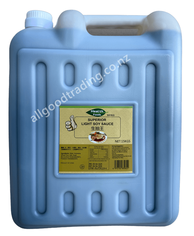 HEALTH FOODS SUPERIOR LIGHT SOY SAUCE