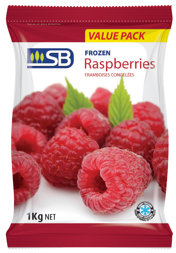 9706 FROZEN RASPBERRIES WHOLE SB 1KG