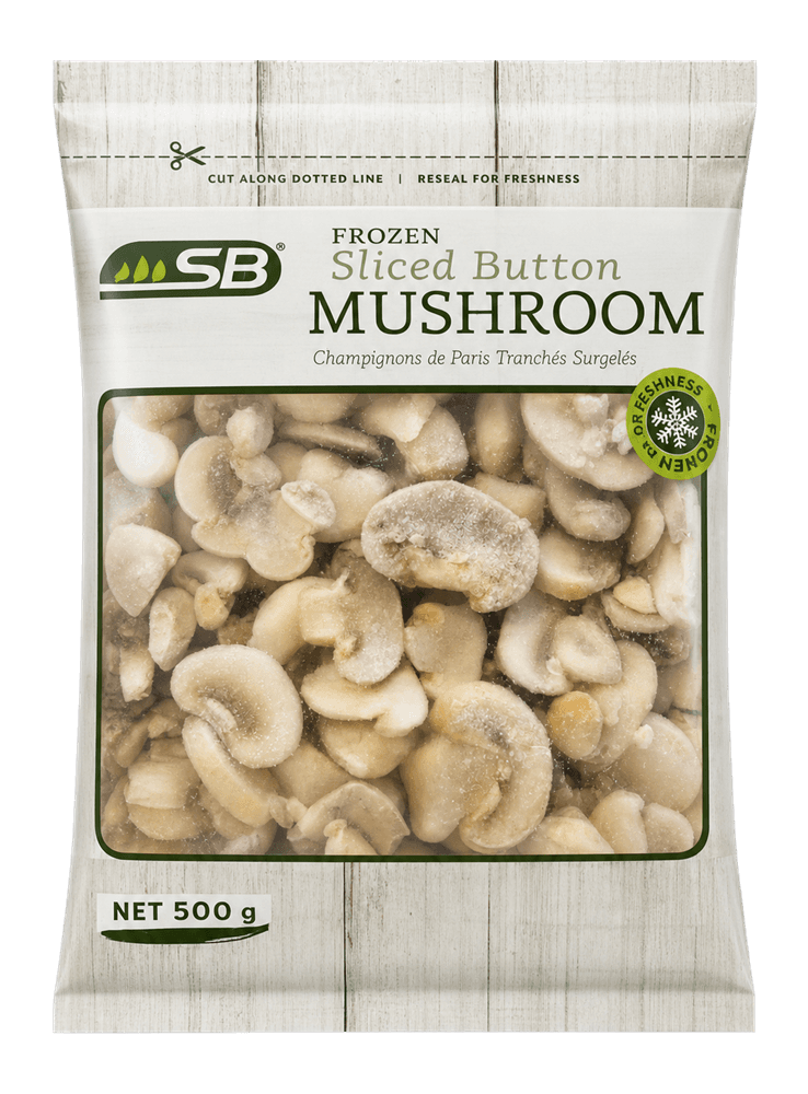 9967 FROZEN SLICED BUTTON MUSHROOM 500G