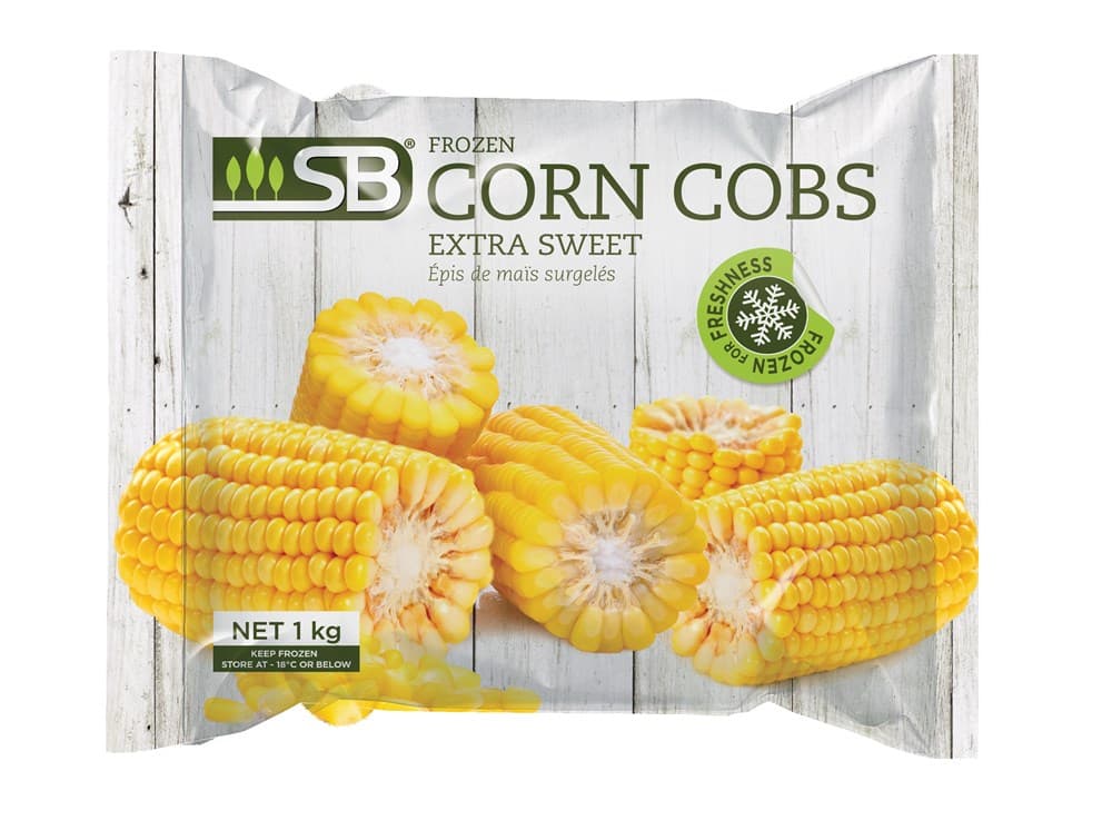 FROZEN 9977 CORN COBS SB 1KG