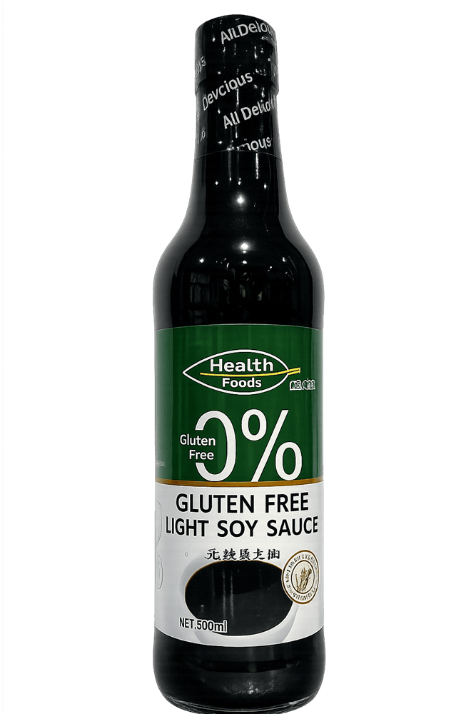 HEALTH FOODS GLUTEN FREE LIGHT SOY SAUCE